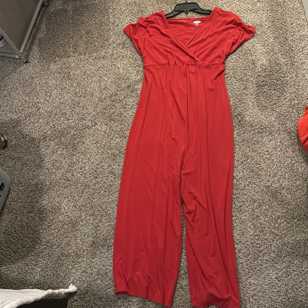 Old Navy maternity jumpsuit. Size S